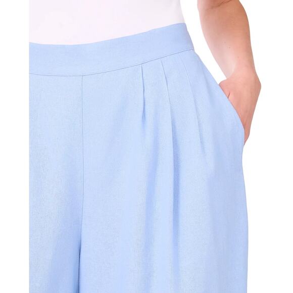 Parker Women's The Maire Linen-Blend Wide-Leg Pants. L - Picture 8 of 8